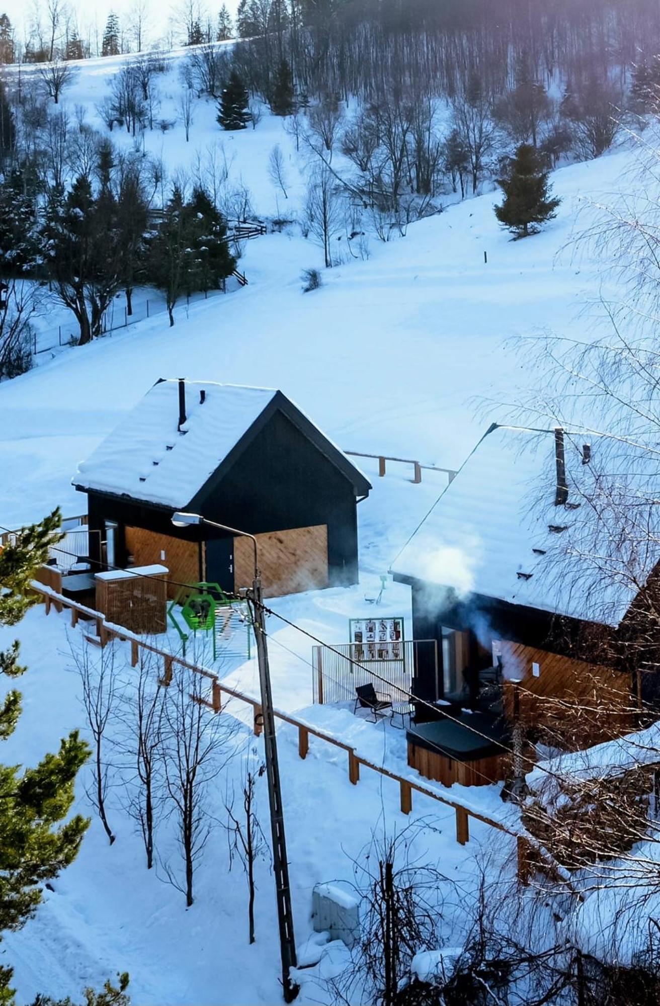 Projekt Swit - Domki Z Prywatna Jacuzzi I Sauna Żywiec المظهر الخارجي الصورة